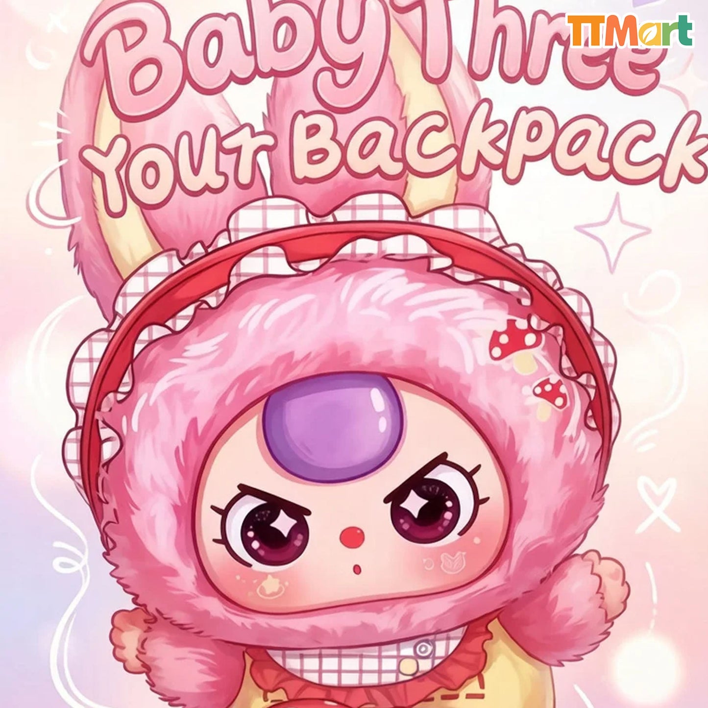 Baby Three 800% Your Backpack Series Plush Blind Box