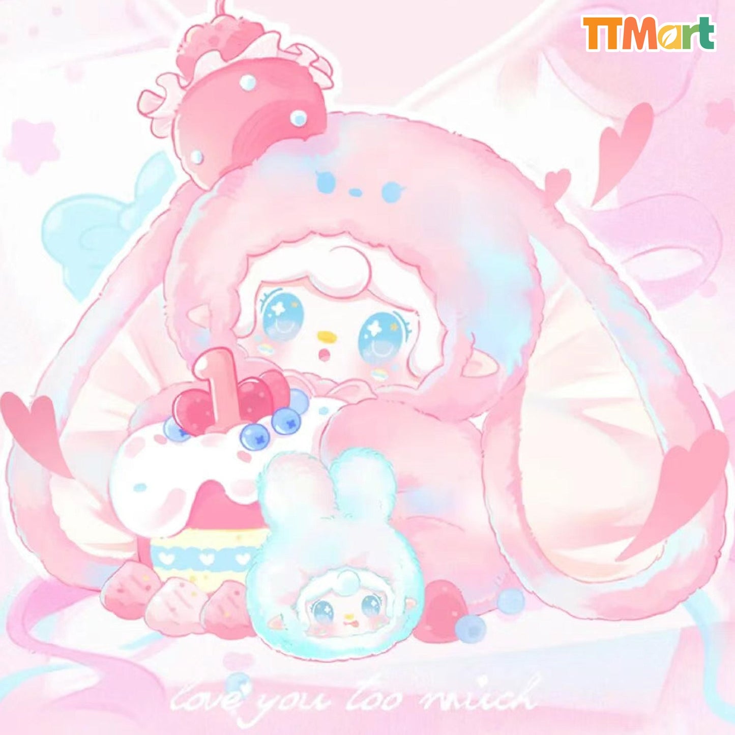 YOOKI 1st Birthday Love You So Much 400% Plush Confirmed Design