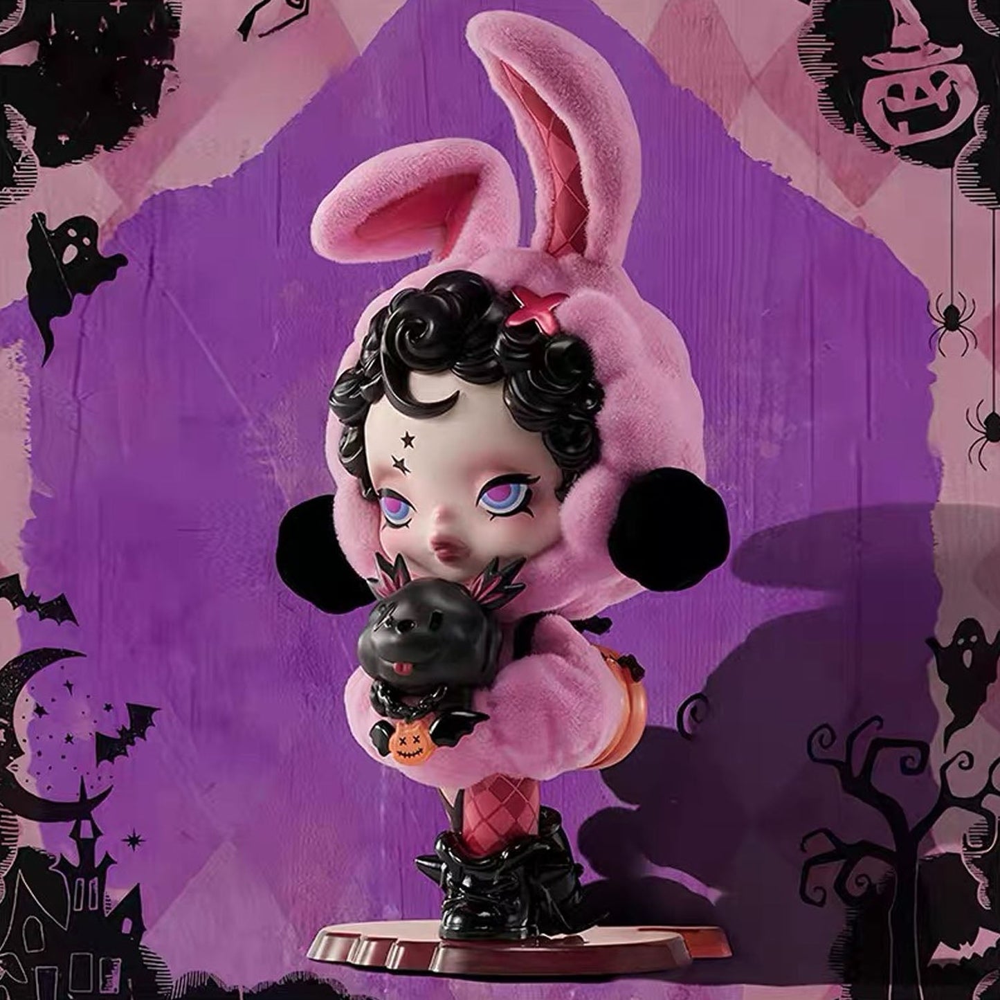 SKULLPANDA bunny or doggy Limited Hanging Card【HE】