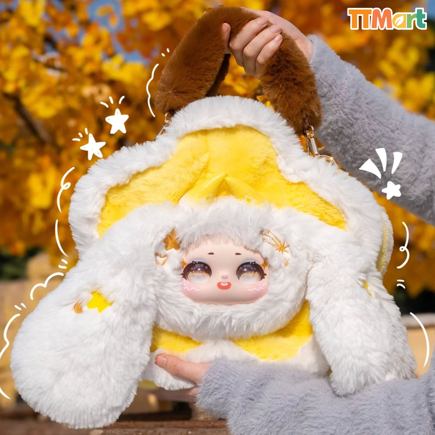 SAMAEL Bag The Love Series Plush Handbag Series Blind Box