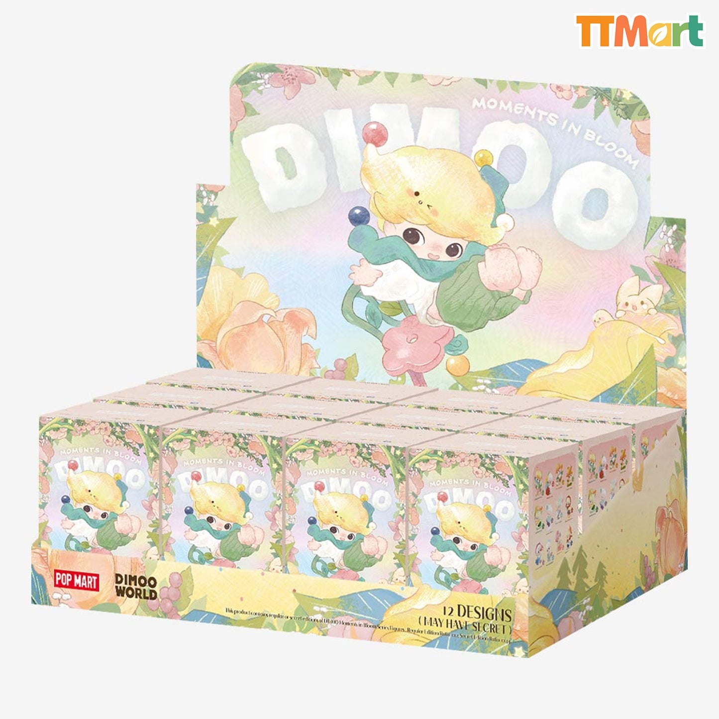 DIMOO Moments in Bloom Series Figures Blind Box