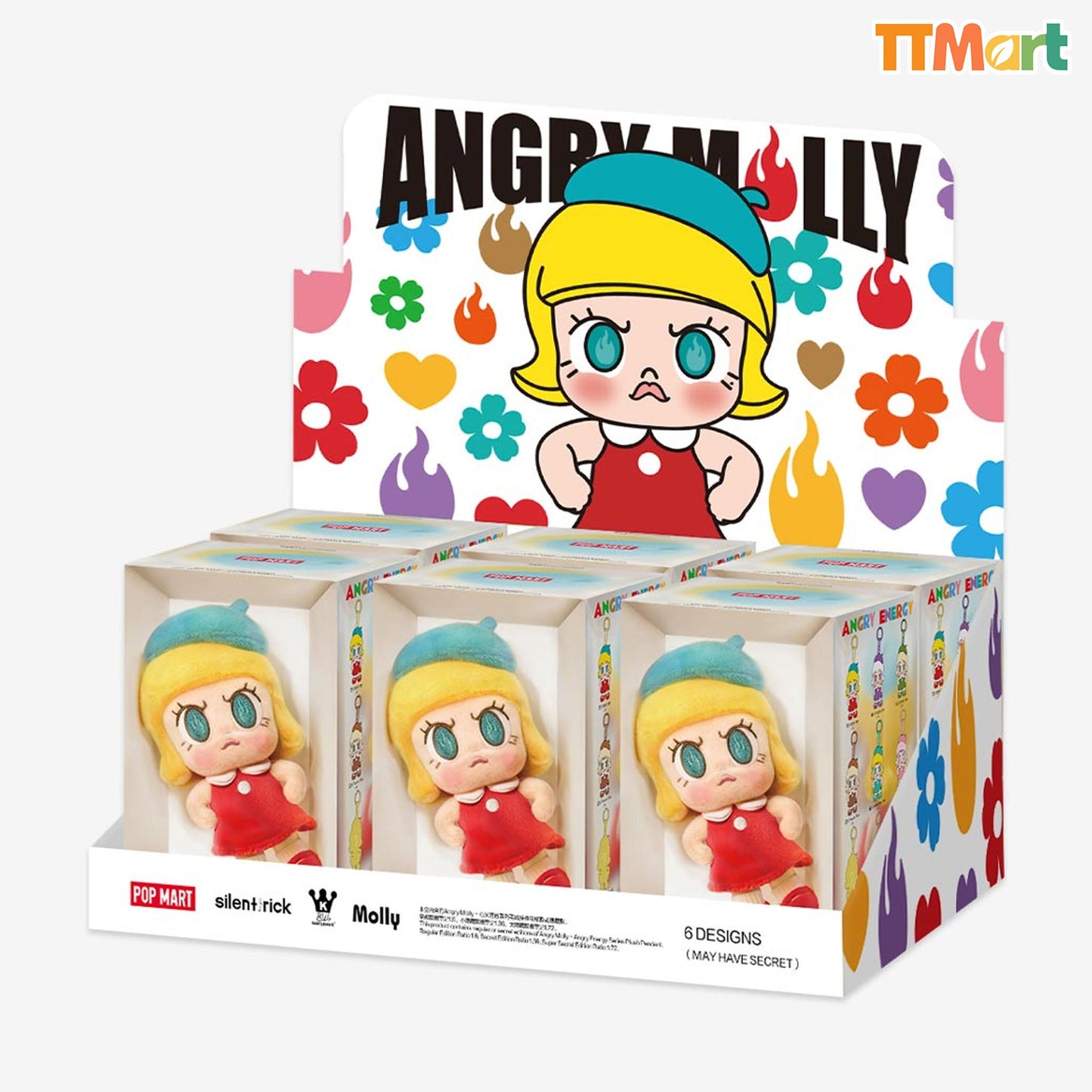 Angry Molly Angry Energy Series Plush Pendant