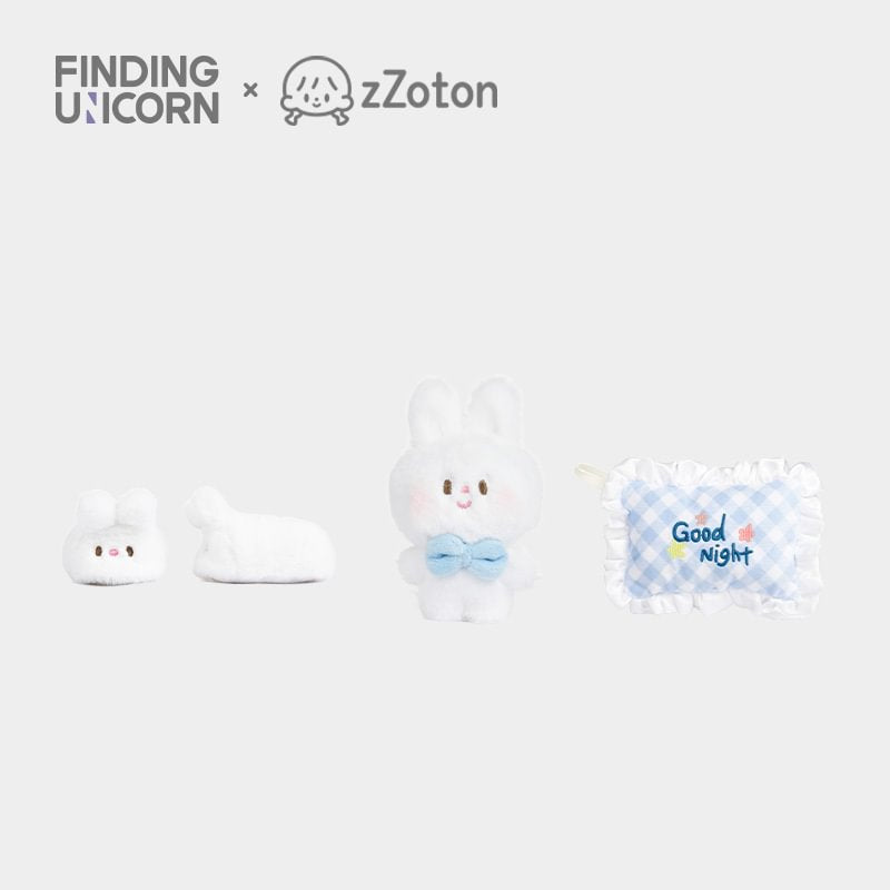 F.UN zZoton Goodnight Bunny Vinyl Big Plush