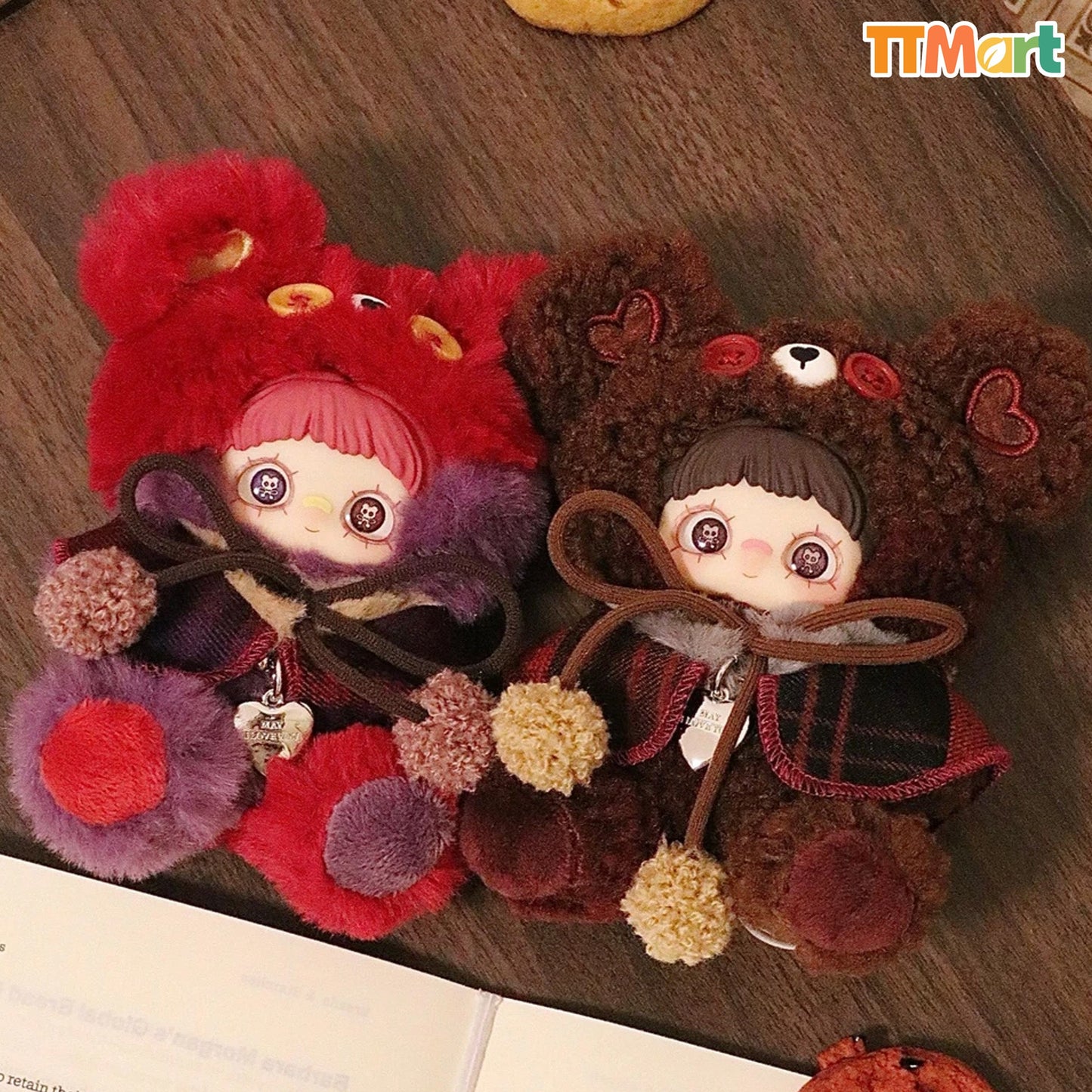 MAYMEI Tiny Bear Cookie Plush Series Blind Box