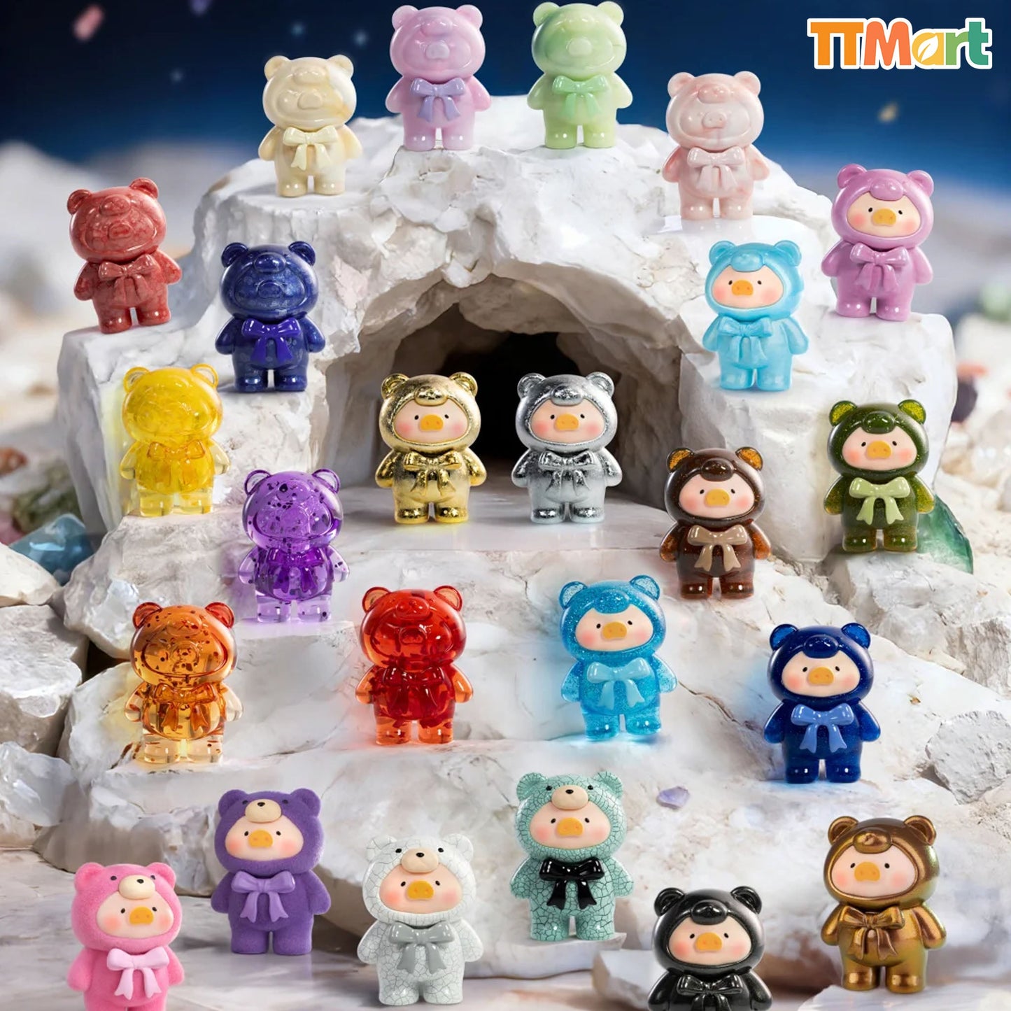 LULU THE PIGGY Teddy Mini - Mining Extraction Series Blind Bag