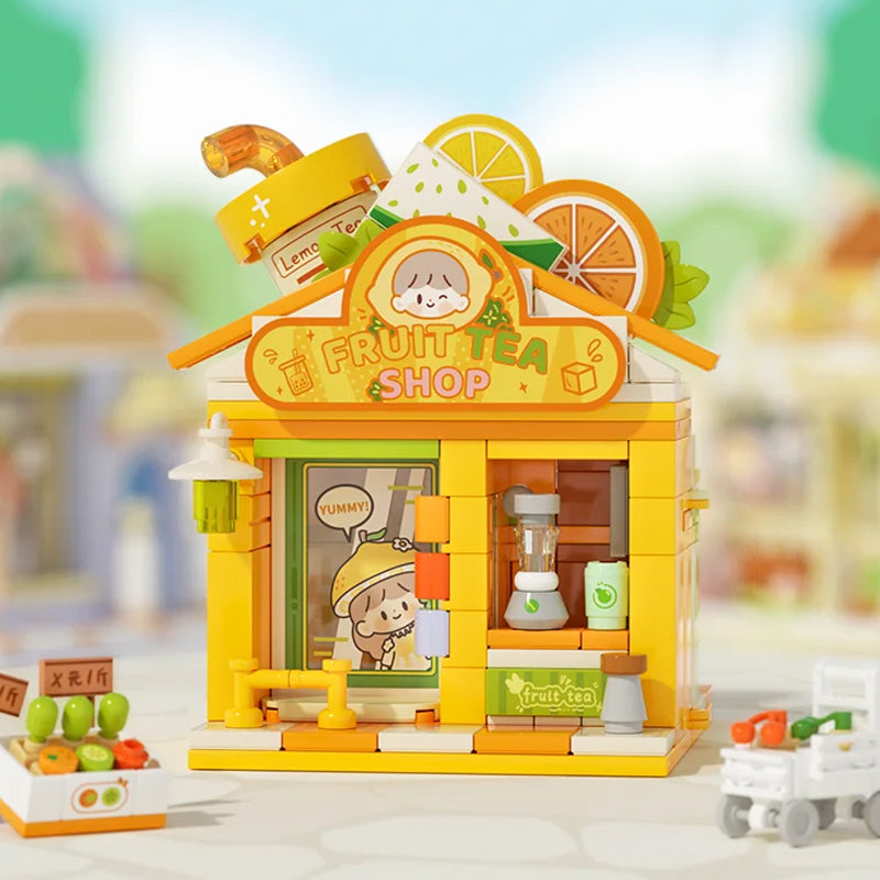 F.UN zZoton Colorful Store Blocks Series Confirmed Box