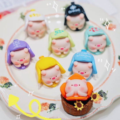 Lucky Banana Piggy Mini Beans Series Blind Box