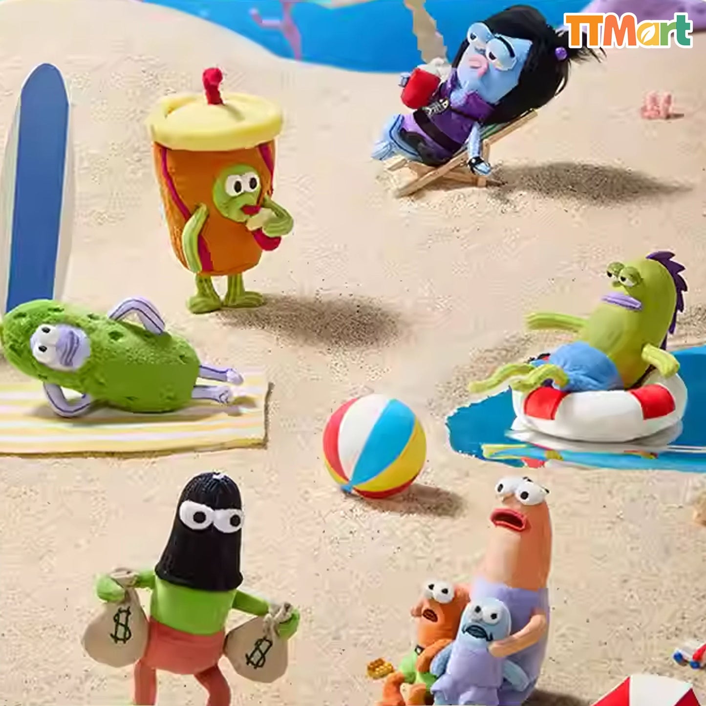 Bikini Bottom Plush Series Blind Box X11