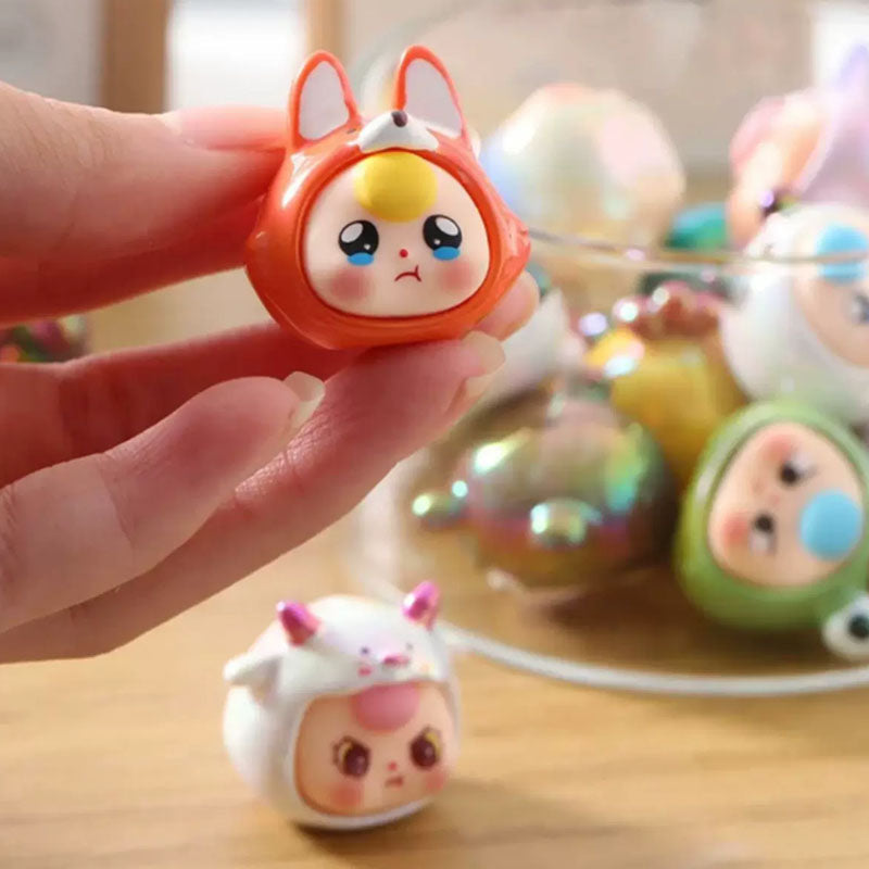 NEW PVC VERSIONBaby Three MINI Animal Bean Series 3 BABY3 Blind Box