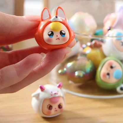NEW PVC VERSIONBaby Three MINI Animal Bean Series 3 BABY3 Blind Box