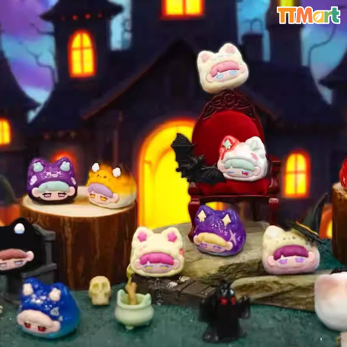 MIKKA Ghost Play House Bean Series Blind Box