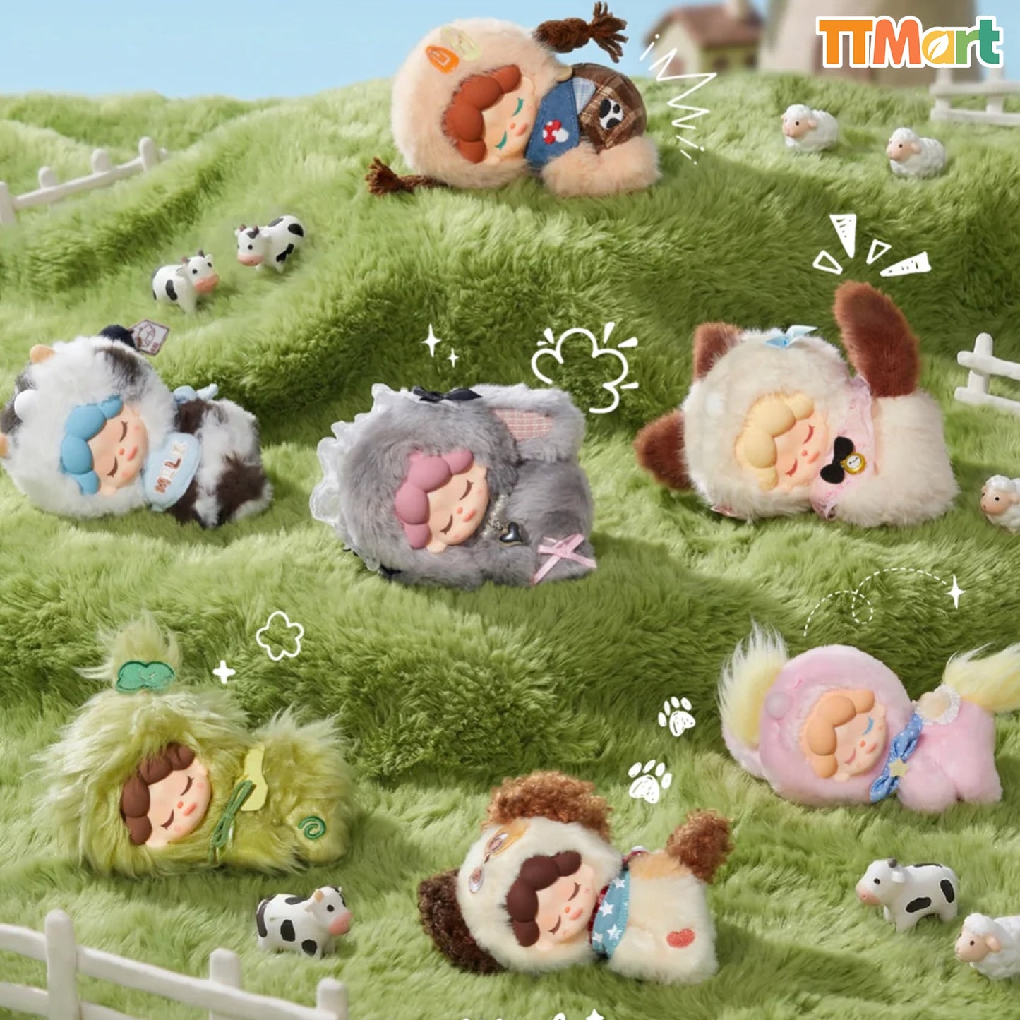 WENDY Fluffy Ranch Plush Series Blind Box