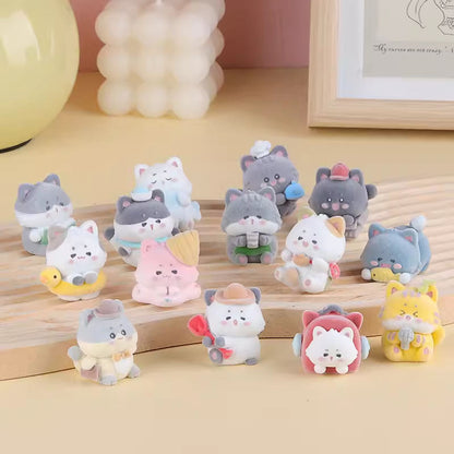 Hajimi Kitty's Life Fuzzy Bean Series Blind Box