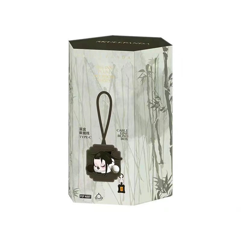 SKULLPANDA The Ink Plum Blossom Series-Cable Line Blind Box (Type-C/IPHONE)