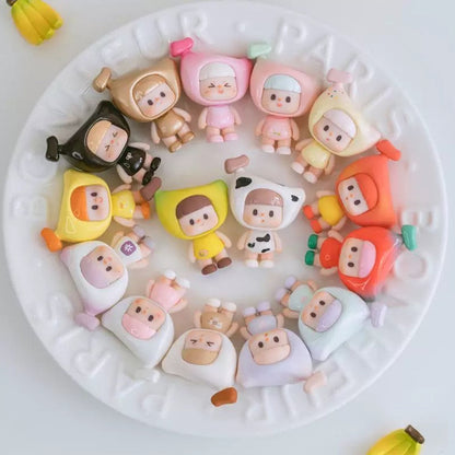 BUER Hi Friends Banana Mini Bean Series Blind Box