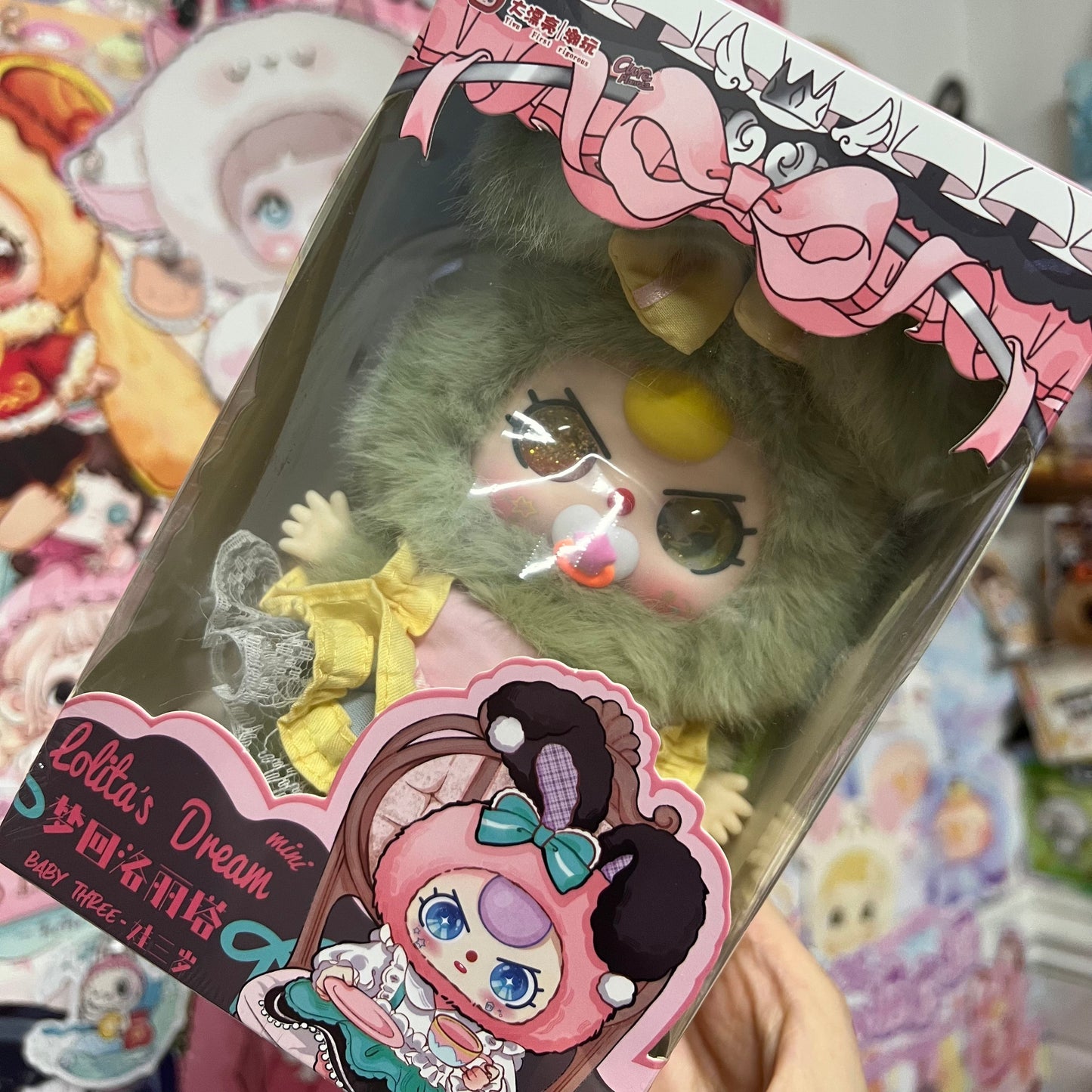Baby Three 100% Lolita Mini Series Plush Gift Box Confirmed Design