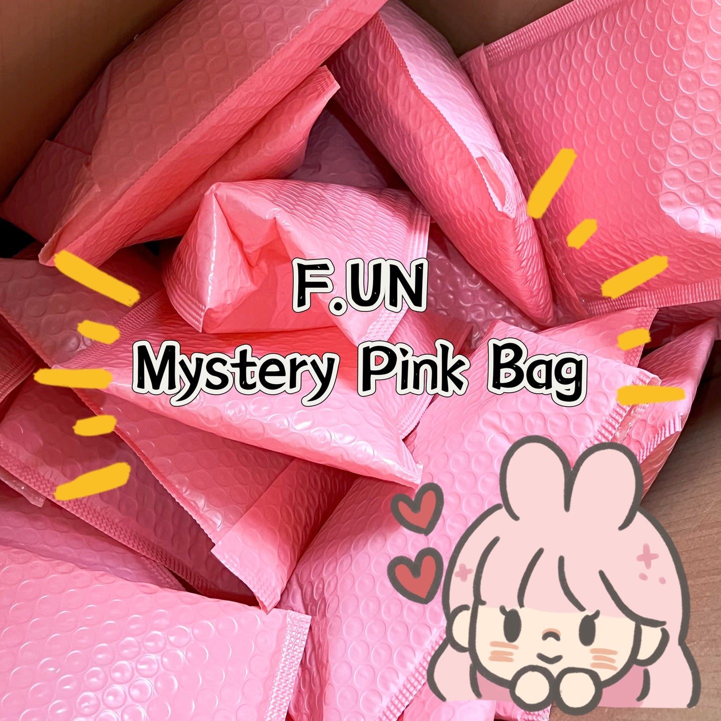 F.UN Mystery Pink Bag