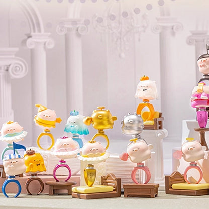 TIAN BAO Piggy Starry Waltz Rotating Ring Series Blind Box