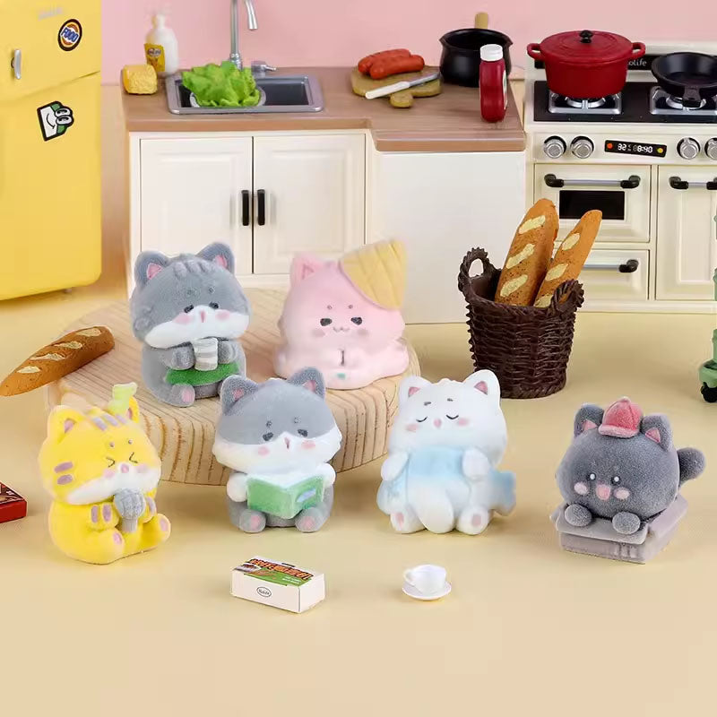Hajimi Kitty's Life Fuzzy Bean Series Blind Box