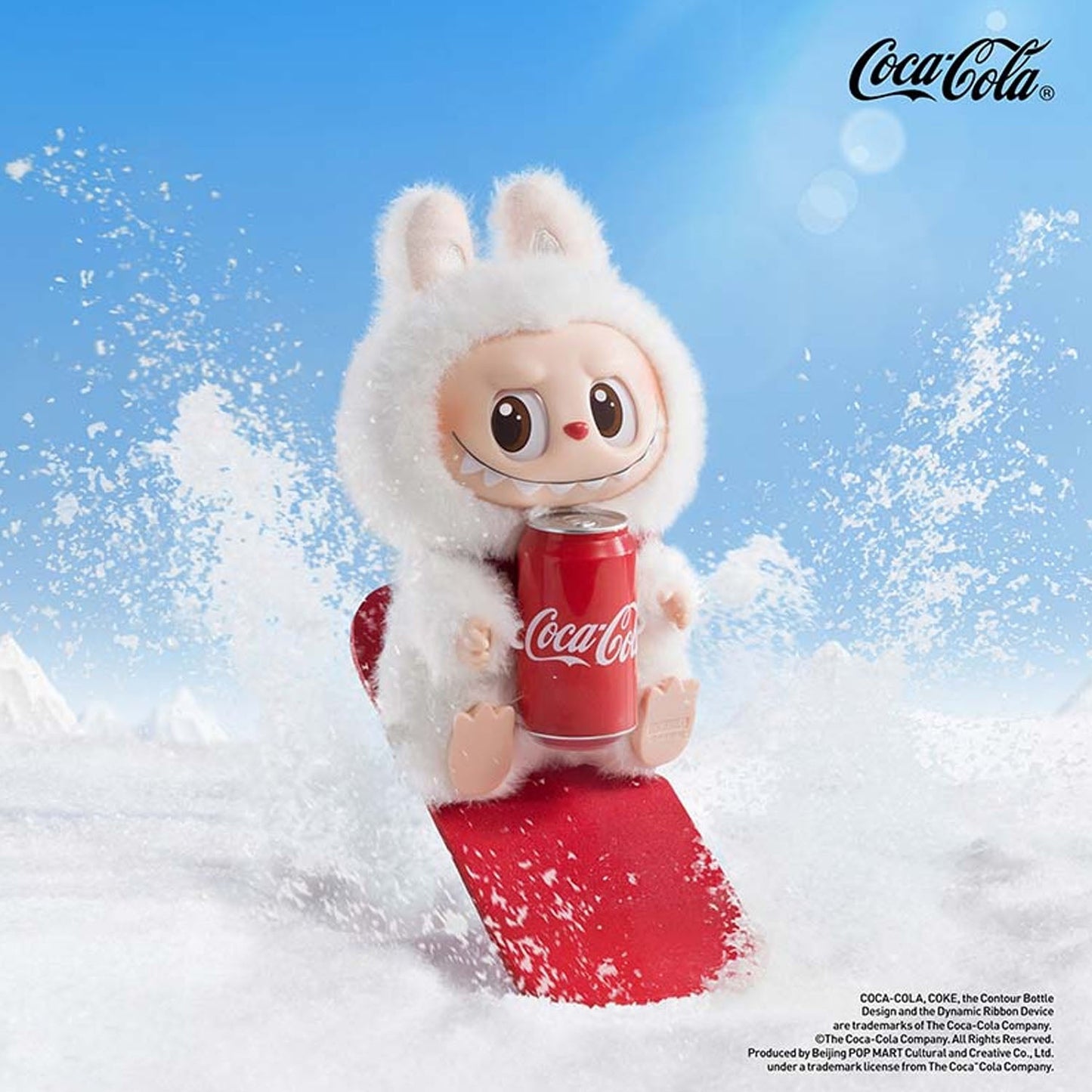 LABUBU The Monsters x Coca Cola Vinyl Face Plush Series Blind Box