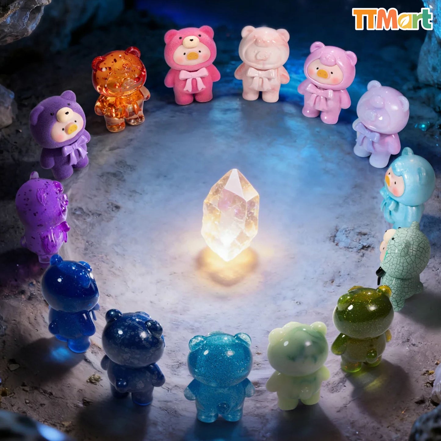 LULU THE PIGGY Teddy Mini - Mining Extraction Series Blind Bag