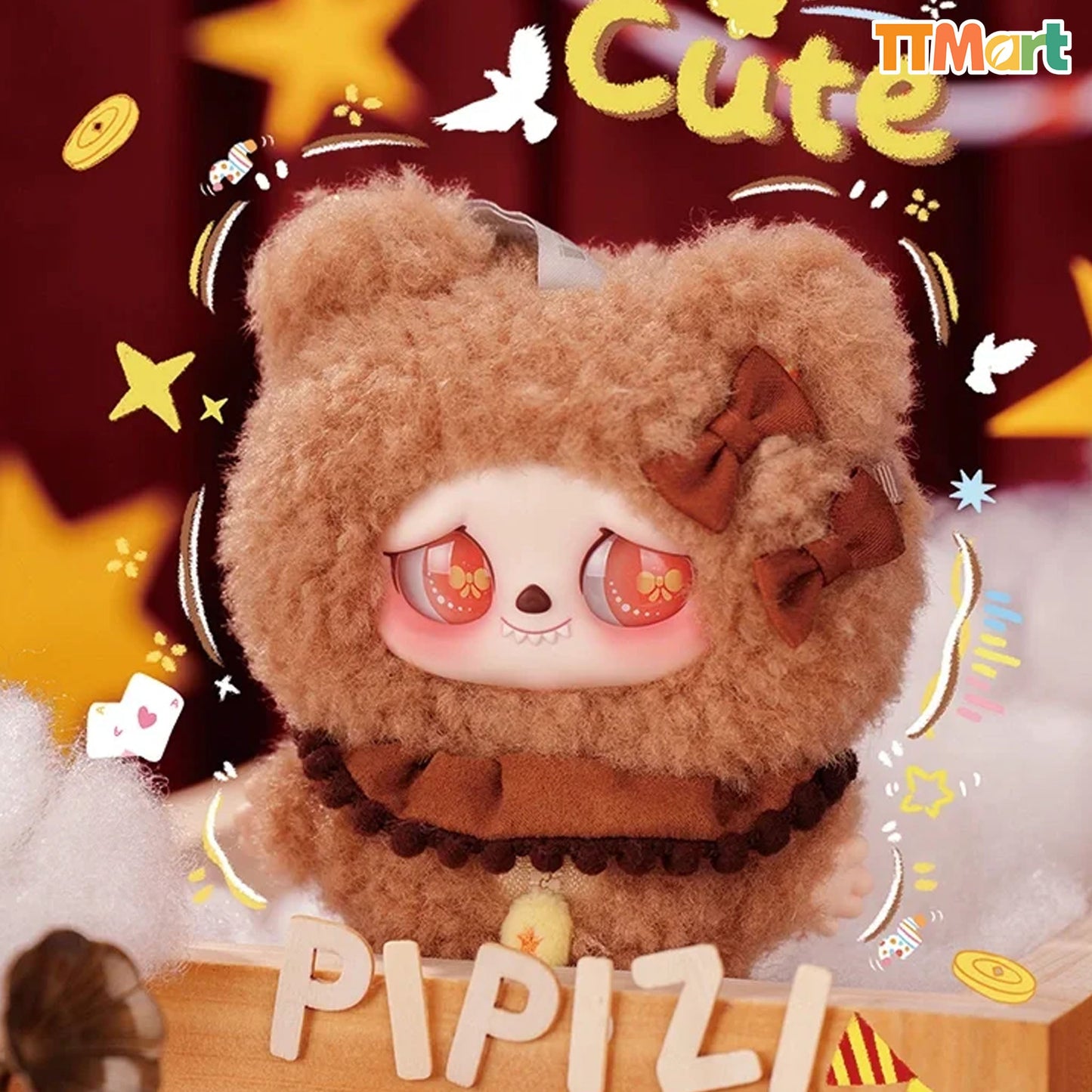 PIPIZI Fluffy Strike Plush Series Blind Box