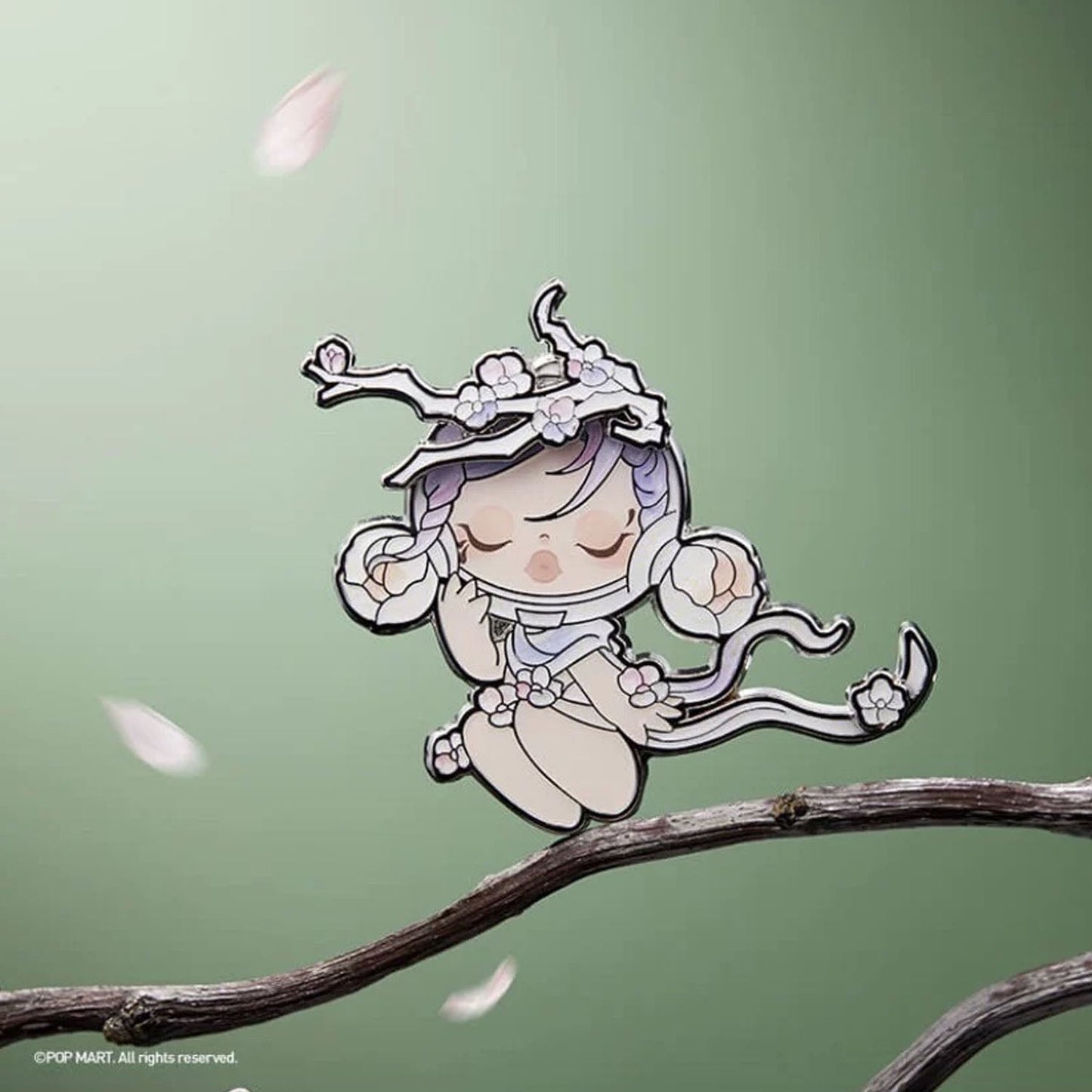 【MEE】SKULLPANDA The Ink Plum Blossom Series - Badge Blind Box