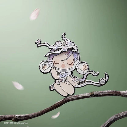 【MEE】SKULLPANDA The Ink Plum Blossom Series - Badge Blind Box