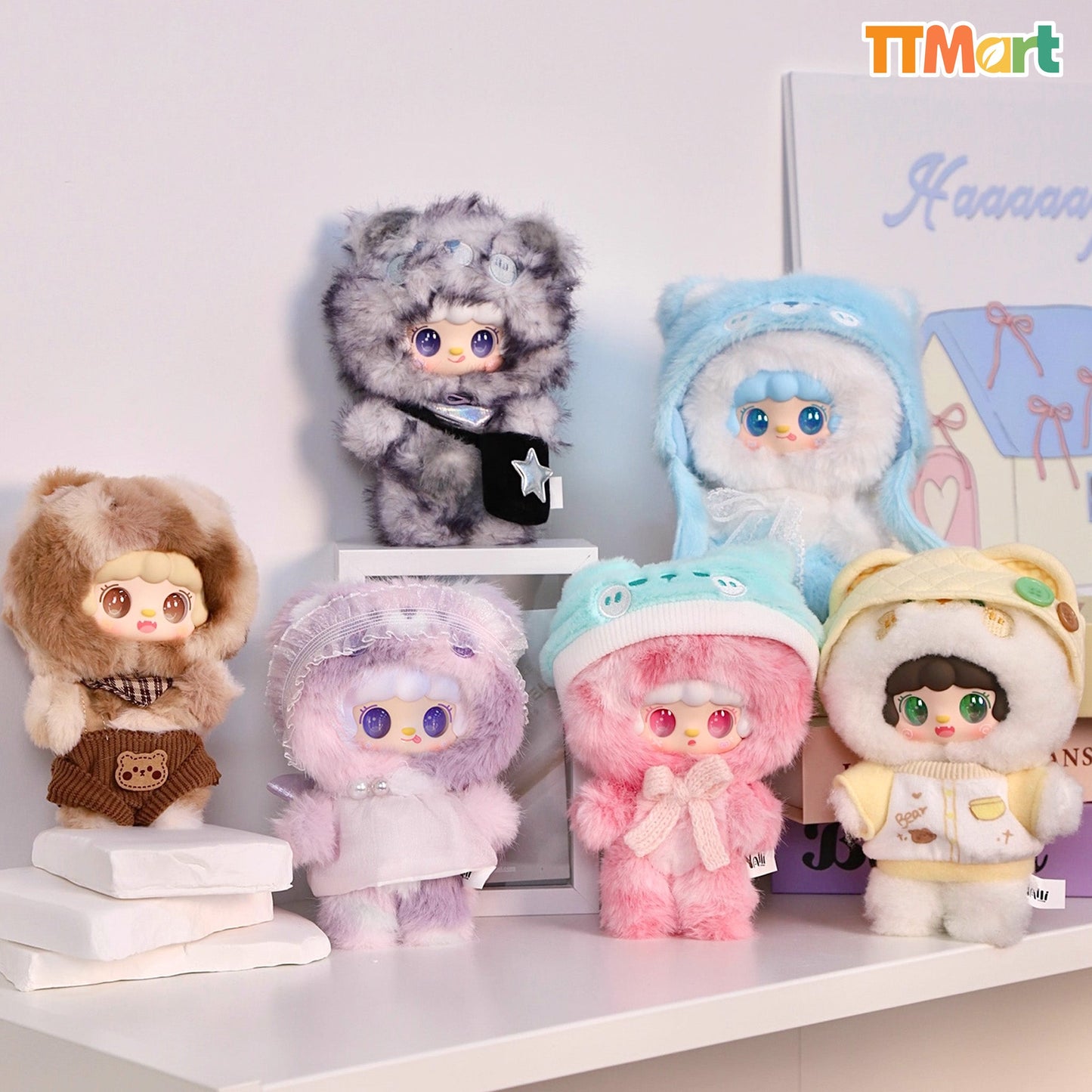 YOOKI Little Bear Hibernation Plan Plush Series Blind Box