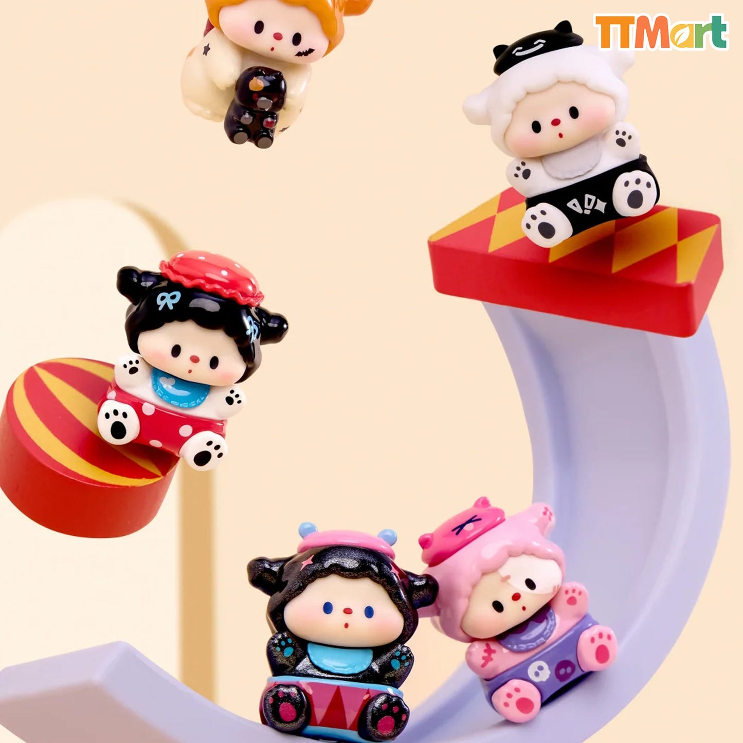 LULUDOG Baby Fete Mini Bean Series Blind Bag