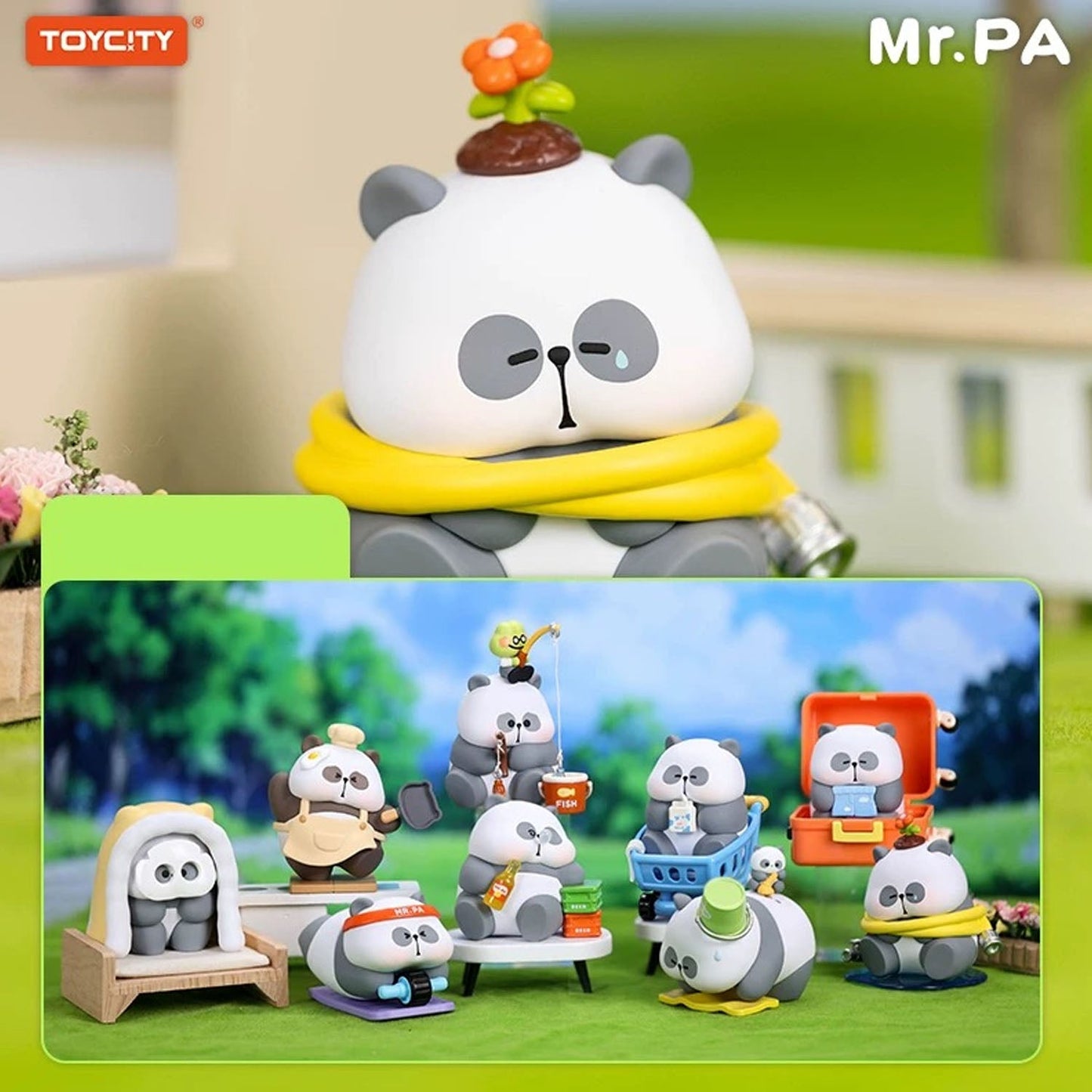 MR.PA No Work Today Series Blind Box