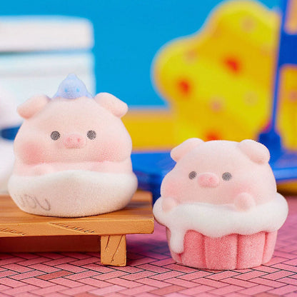 DUDU PIG Happy Travel Mini Fuzzy Bean Series Blind Box