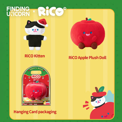 F.UN RiCO Apple Kitten Plush Doll