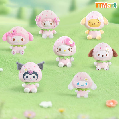 SANRIO Sweet Strawberry Plush Keychain Blind Box