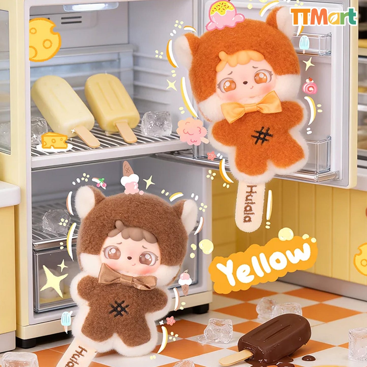MITUTU & HULALA V3 Creamy Popsicle Series Plush Blind Box
