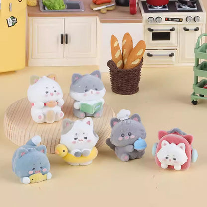 Hajimi Kitty's Life Fuzzy Bean Series Blind Box