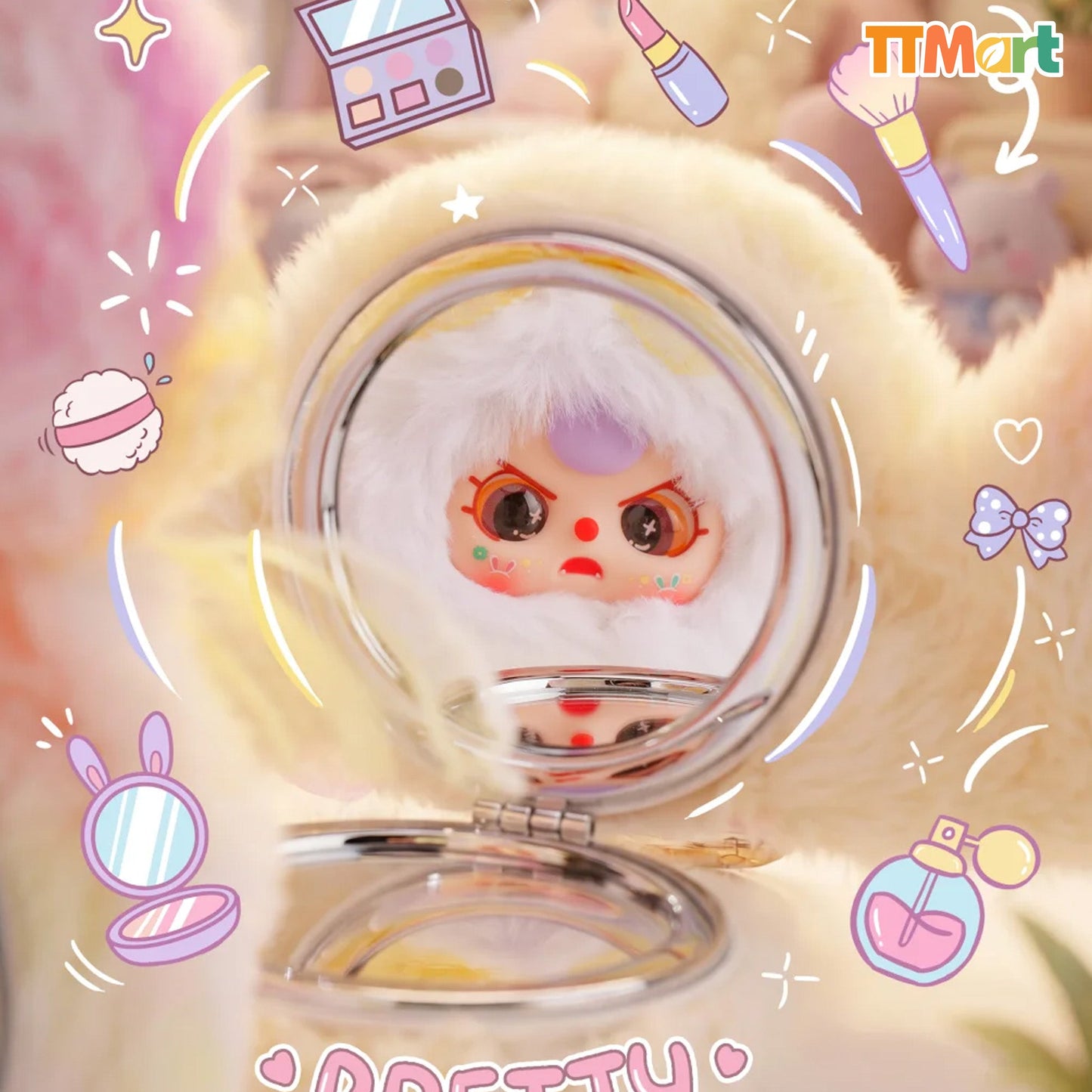 Baby Three Vanitu Mirror V2 Plush Series Blind Box