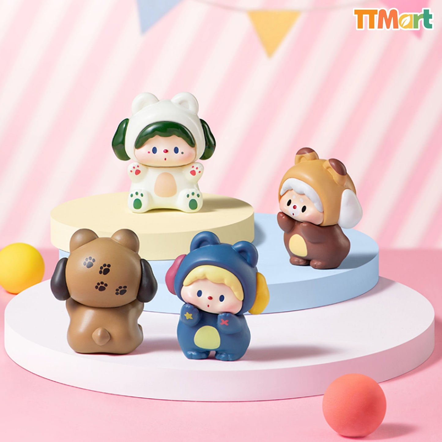 LULUDOG Bear Party V1 Mini Series Blind Bag