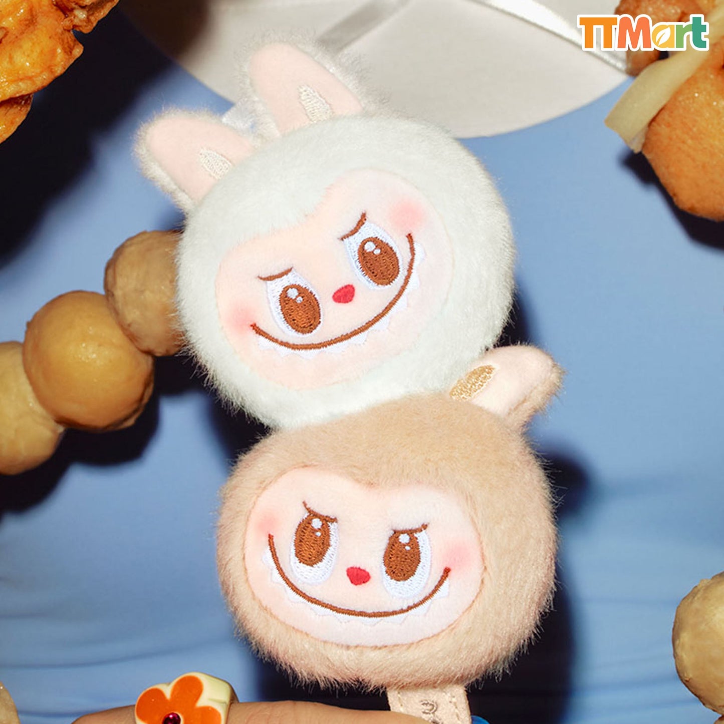 LABUBU The Monsters Wacky Mart Series - Seafood Balls Plush Pendant