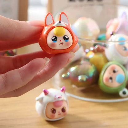 NEW PVC VERSIONBaby Three MINI Animal Bean Series 3 BABY3 Blind Box