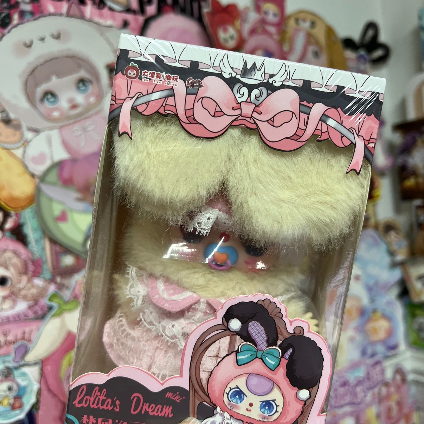 Baby Three 100% Lolita Mini Series Plush Gift Box Confirmed Design