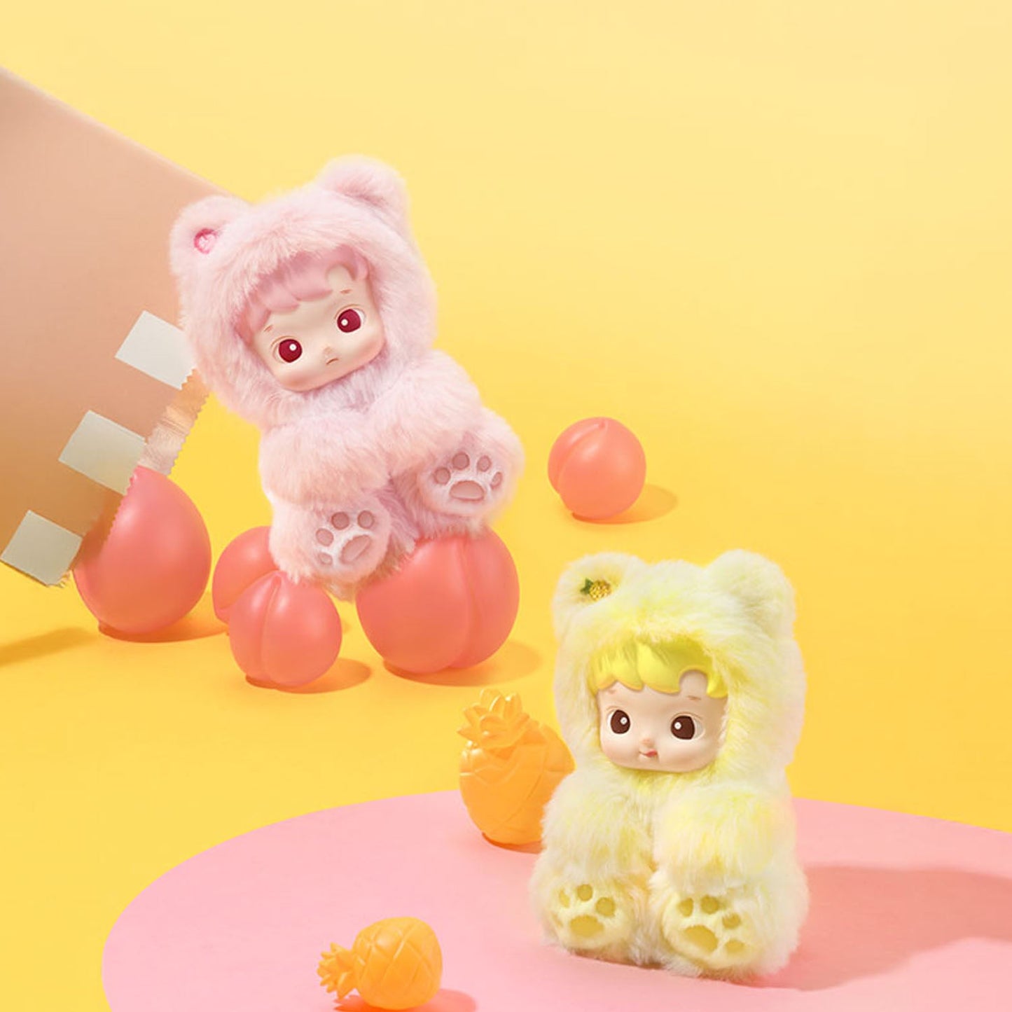 HACIPUPU Gummy Bear Series-Vinyl Plush Pendant Blind Box