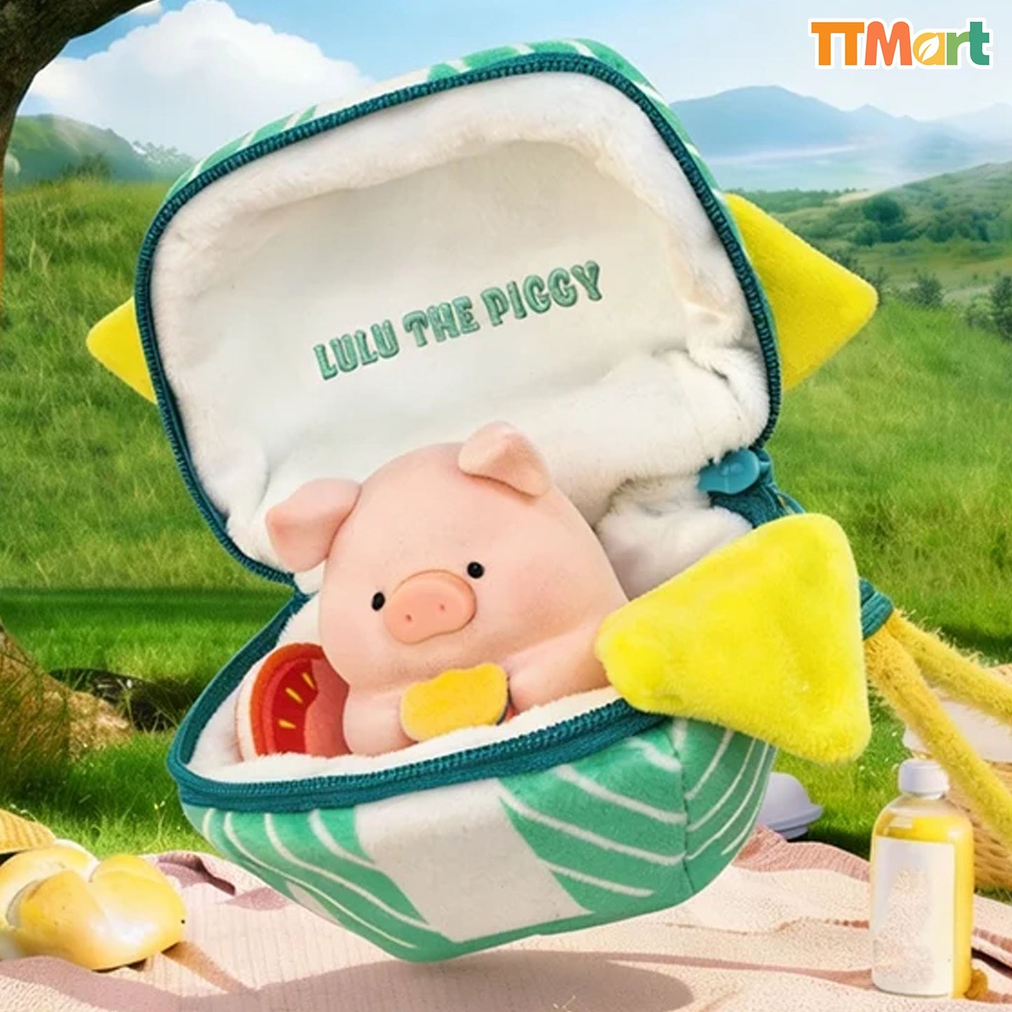 LULU THE PIGGY Weight Loss Stumbling Block Series Fragrance Plush Series Blind Box