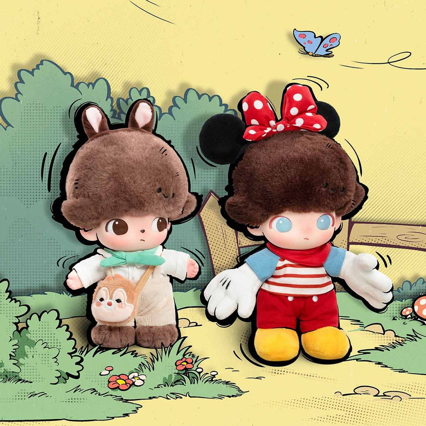 DIMOO WORLD x DSY Series - Vinyl Plush Keychain Blind Box