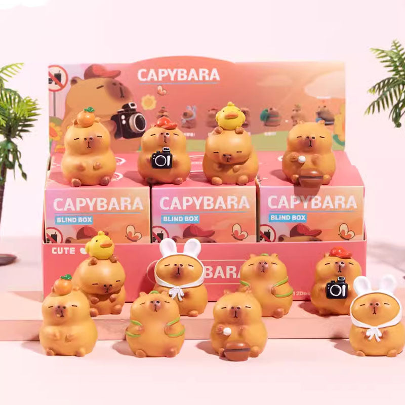 Cute Capybara Bean Series Blind Box