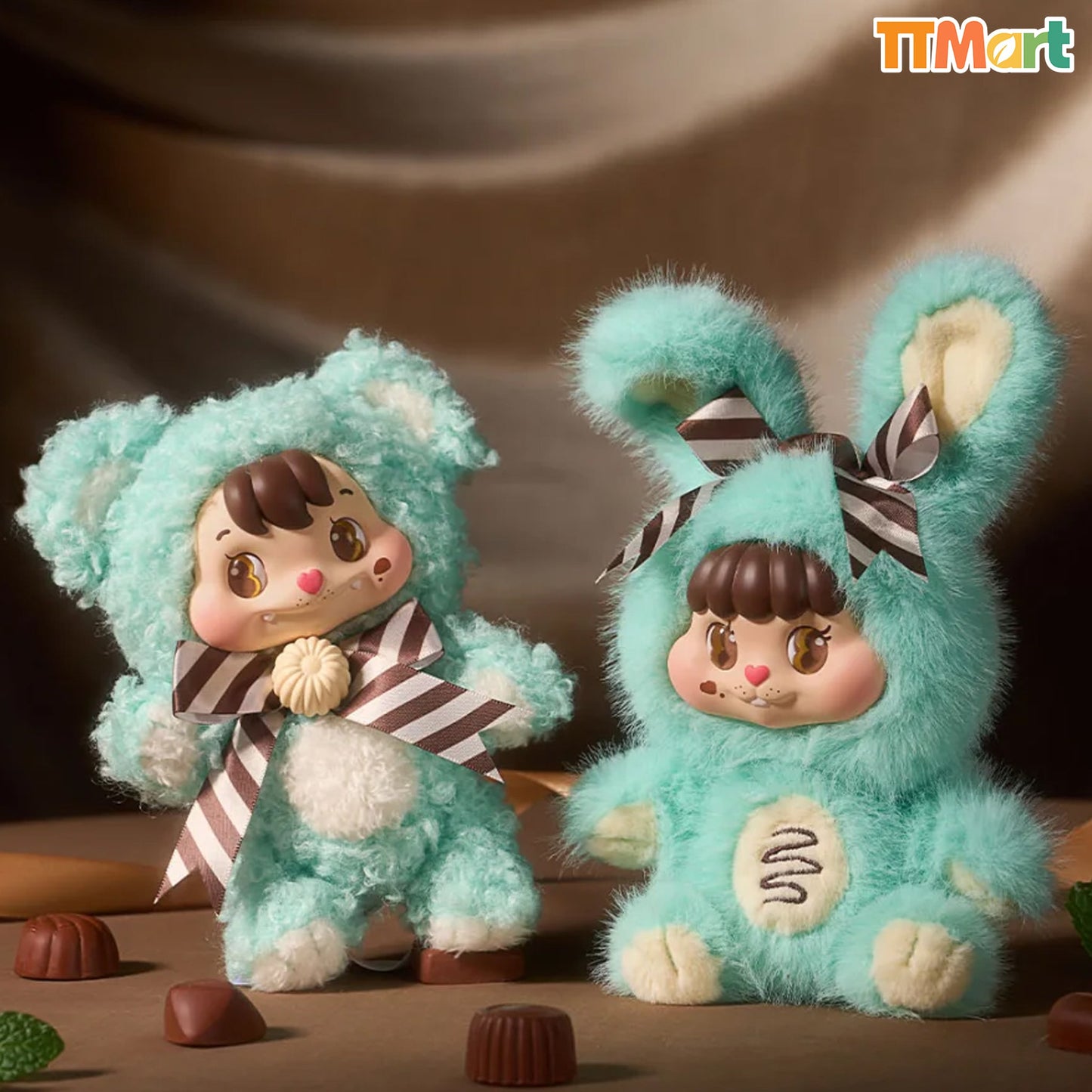 LITTLE BUNS Melt Together Series Plush Blind Box