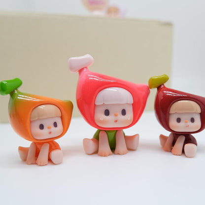 BUER Hi Friends Banana Mini Bean Series Blind Box