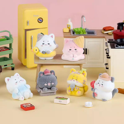 Hajimi Kitty's Life Fuzzy Bean Series Blind Box