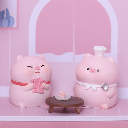 Piggy Restaurant Series Mini Bean Blind Box