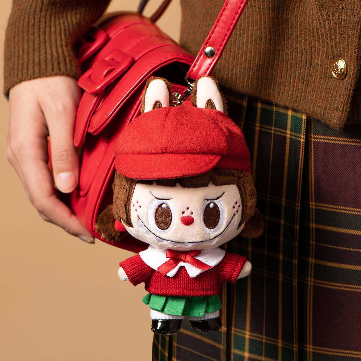 THE MONSTERS LABUBU Let's Christmas Series Plush Pendant